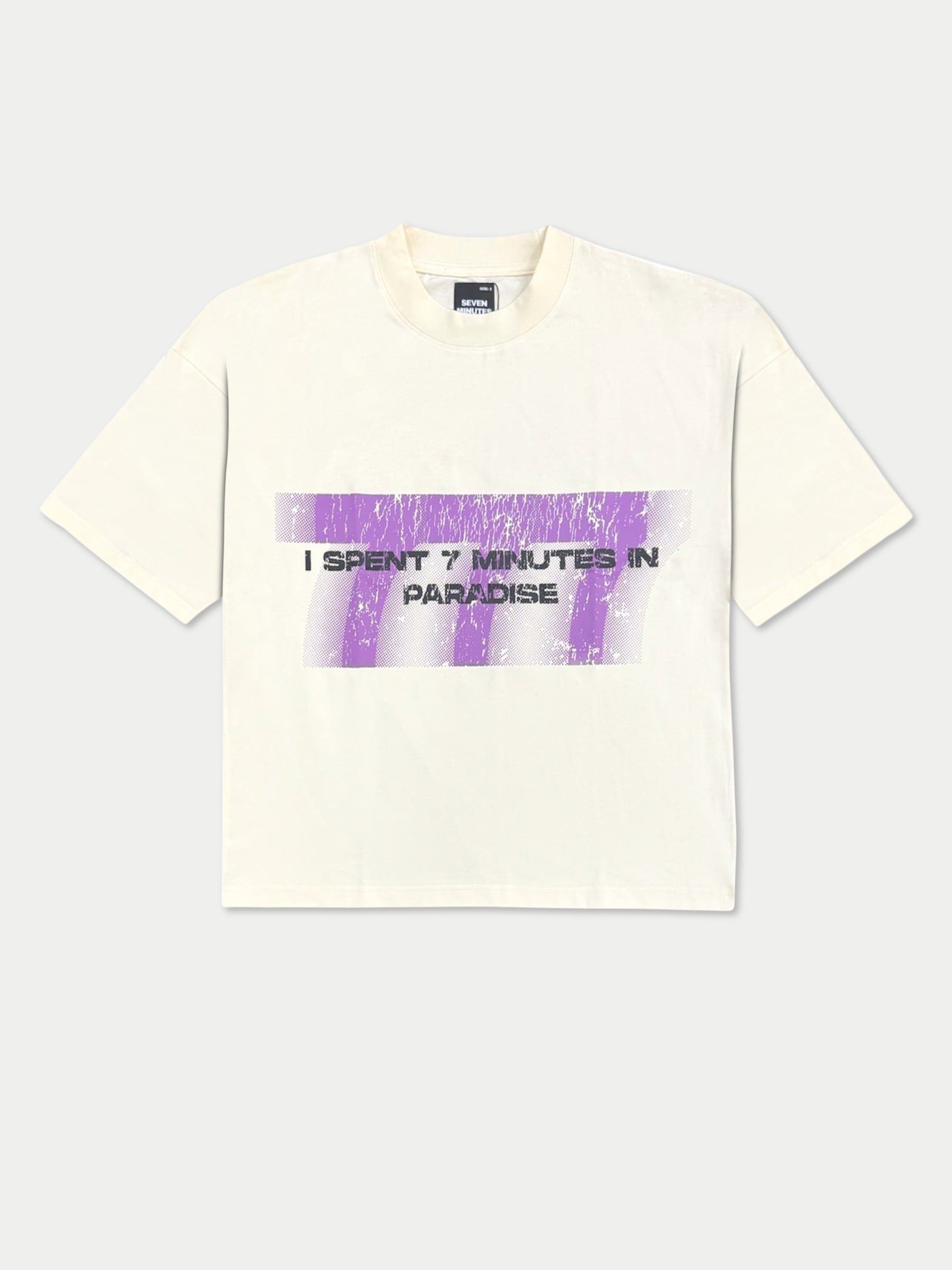 7M 'Static' T-Shirt (Cream) | Fresh N Fitted