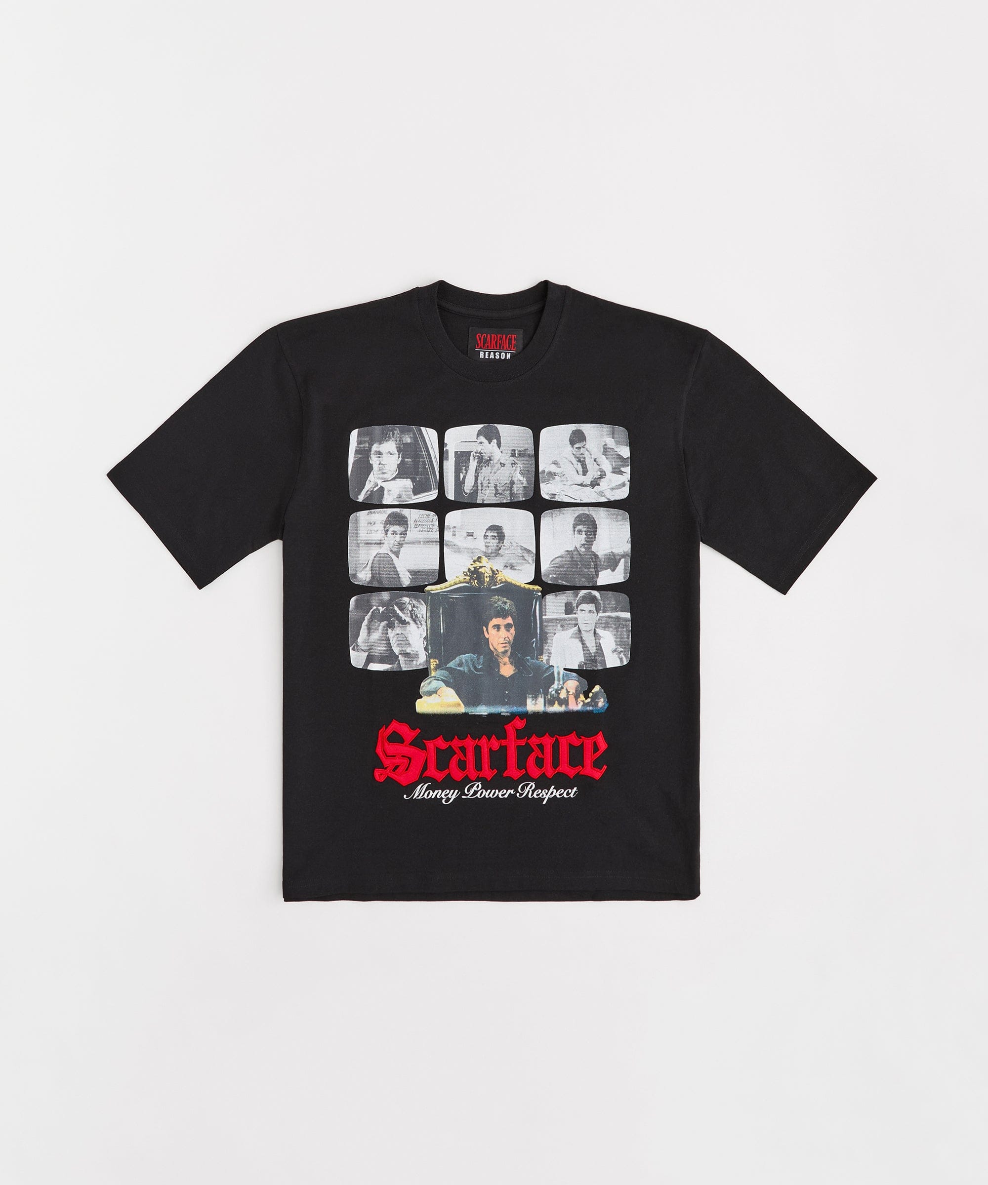 Reason 'Scarface Money Power Respect' T-Shirt (Black) SFS6TM-306
