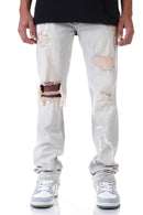 KDNK ‘Rip & Repair’ Stacked Denim (Blue) KND4502 - FRESH N FITTED