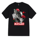 3Forty Inc. 'Praying Blessed' T-Shirt (Black)