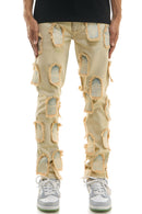 KDNK 'Flying Patched' Skinny Denim (Blue) KND4697 - FRESH N FITTED