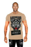 George V 'Hard Tiger' Tee (Beige) GV-S2743 - FRESH N FITTED