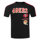 Pro Standard San Francisco 49ers 'Striped Retro Classic' T-Shirt (Black) FS4143593