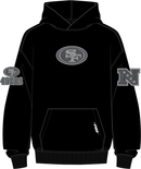 Pro Standard San Francisco 49ers Reverse French Terry Fleece Hoodie (Black) FS45410559 - FRESH N FITTED