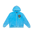 DISSORDER 'Established Alone' Zip Up Hoodie (Aqua) GN4103-AQU - FRESH N FITTED