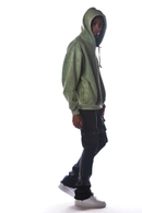 DISSORDER 'Spirit' Zip Up Hoodie (Sage) GN4107-SAG - FRESH N FITTED