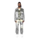 Smoke Rise 'Dystopia' Denim Jacket (Eris Grey) JJ25146 - FRESH N FITTED