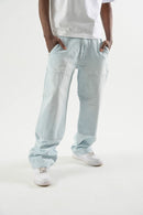 Taker 'Workwear' Baggy Fit Denim (Light Blue) T4102 - FRESH N FITTED
