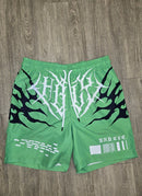 Highly Undrtd Kids 'Tribal Wings' Shorts (Green) US5207T - US5207K - FRESH N FITTED