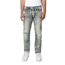 Smoke Rise 'Gradation Effect' Denim (Kelly Blue) JP25512