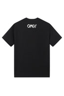 Black Label Kids 'OMG' T-Shirt (Black) - FRESH N FITTED