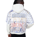 Smoke Rise 'Field' Cropped Hoodie (ECRU) FO25559