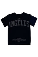 Black Label Kids 'LA DEPT' T-Shirt (Black/Black) - FRESH N FITTED