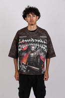 AKS 'Keep Swinging' French Terry Boxy Tee (Black) AKJUL25TS_09 - FRESH N FITTED