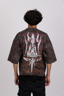 AKS 'Keep Swinging' French Terry Boxy Tee (Black) AKJUL25TS_09 - FRESH N FITTED