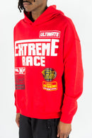 Rebel Minds 'Extreme Race' Hoodie (Red) 152-344 - FRESH N FITTED