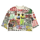 Prestige 'Street Rebels' Cropped Tee (Cream)