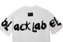 Black Label 'ᗺL' T-Shirt In White