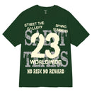 3Forty Inc 23 t-shirt green A253