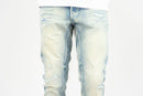 Roar Denim 'R&R' Stacked Flare Denim In Light Vintage