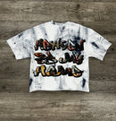 BKYS 'Heaven' Cropped Rhinestone T-Shirt (White) T1463 - FRESH N FITTED