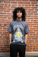 Men's Market 'Bless The Ball' T-Shirt in Vintage Indigo