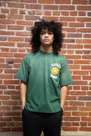 Men's Market 'Smiley Lockup' T-Shirt in Dark Green