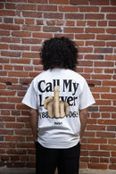 Men's Market 'Flip The Bird' T-Shirt in White