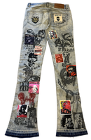 Waimea 'Bad Music' Stacked Denim In Bleach Marble