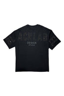 Black Label 'Black Studio' T-Shirt (Black) - FRESH N FITTED