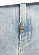 Guapi 'Aqua Blue Spider' Stacked Premium Denim
