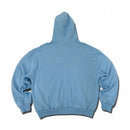 Concept LA 'Cherub 1' Oversized Zip Up Hoodie in Baby Blue