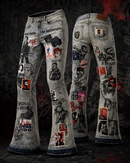 Waimea 'Bad Music' Stacked Denim In Bleach Marble