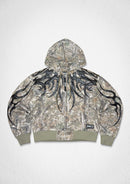 Men's First Row ‘Shadow Worship’ Tribal Canvas Jacket - Camo