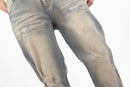 Men's Roar Denim 'Distressed' Straight Denim in DK. Dirty Tint
