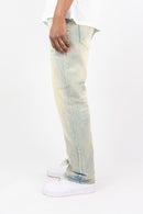 Men's Roar Denim 'Distressed' Straight Denim in MD. Vintage