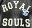 Rebel Minds 'Royal Souls' Long Sleeve Thermal Shirt in Black