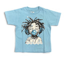 Evolution Kids 'Gum Boy' T-Shirt in Carolina Blue