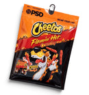 PSD 'Flamin Hot Cheetos' Boxers in Orange w/Red