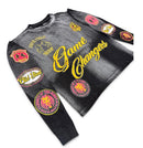 Rebel Minds 'Game Changers' Long Sleeve Thermal Shirt in Black