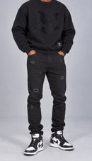 Men’s Makobi 'Mancini Twill' Denim In Black
