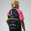 DUAA 'University' Rhinestone T-Shirt in Black
