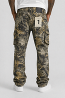 FWRD 'Cadre Camo' Twill Camo Pants (Natural Camo) FW-330041