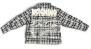 Men’s Rebel Denim 'Reigning Status' Long Sleeve Button Up Flannel in Grey