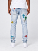 FWRD Crystal Templar Denim Ice Blue FW-330297