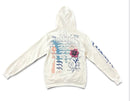 Highly Undrtd ‘Obsessive Culture' Hoodie in Sail