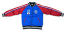 Men's Mint 'Eternal Youth' zip-up jacket in blue, featuring a stylish design and comfortable fit, branded by MINT.