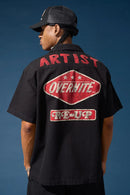 Jordan Craig 'The Re-Up Mechanic' Button Up Shirt (Black) 2058 - FRESH N FITTED