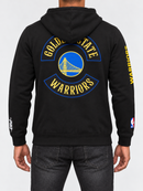 Black Pro Standard Golden State Warriors "Born For Sport" hoodie with team logo and branding, made of comfortable fabric.
