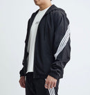M. Society 'Outdoor' Nylon Zip Up Jacket in Black